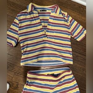 Zara striped set